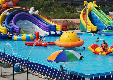 Aangepaste pvc-het Kaderpool van het staal Rechthoekige Ultrametaal voor Waterpark