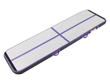 Purple 3m 4m 5m 6m 8m 10m 12m de 15m Opblaasbare van het de Gymnastiekmateriaal van het Luchtspoor van de het Huisgeschiktheid van de de Gymnastiekvloer Tuimelende Mat