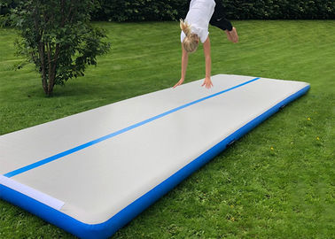 De naar maat gemaakte van de het Spoordaling van de Kleuren Opblaasbare Lucht van de de Steekstof Matten van de de Sprong Hogere Opblaasbare Gymnastiek