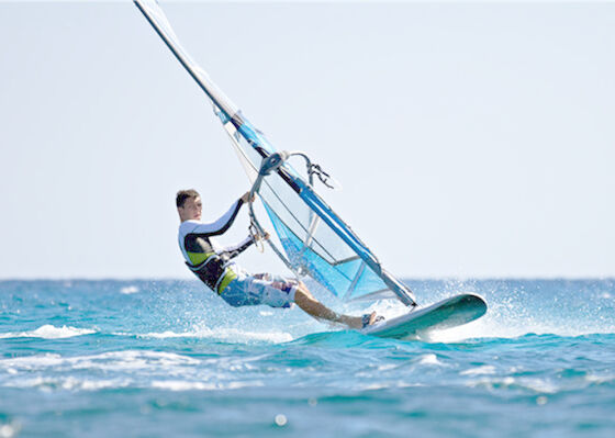 SUP van pvc van watersporten Opblaasbare Raadstribune op Peddelraad Windsurf