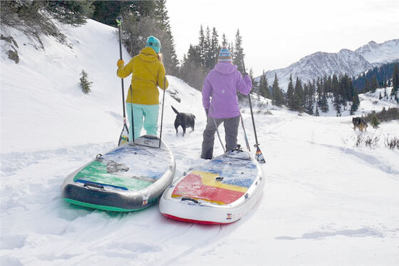 Fanatieke Ski Facility Inflatable-SUP Raad Logo Custom