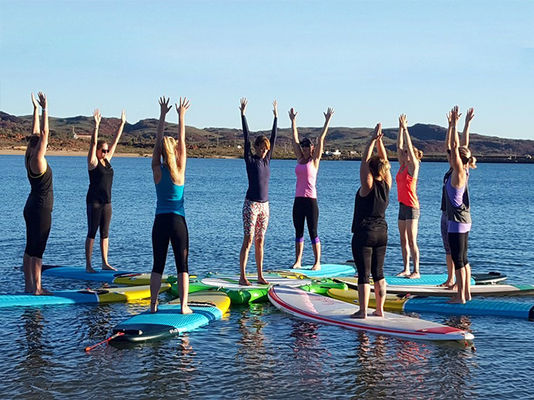 Sup van de Waterpark Opblaasbaar Lucht Sup van het Platformeiland Ponton Drijvend Dok voor Yoga