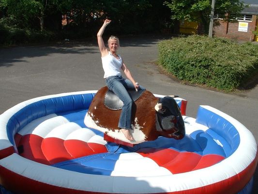 Geteerde zeildoek van de Stierenpvc van de simulatorrodeo het Mechanische voor Openluchtsporten