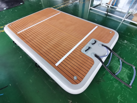 Zwem Sup en Visserij Opblaasbare Draagbare Dokmat 4x2x0.2m