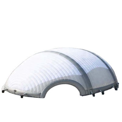 De bouw de Opblaasbare Tent van de Structuurkoepel met het Schermdruk
