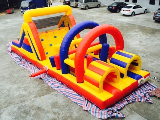 10x4x3.5m Opblaasbaar van het Pretparkjonge geitjes van de Hinderniscursus de Uitsmijterkasteel