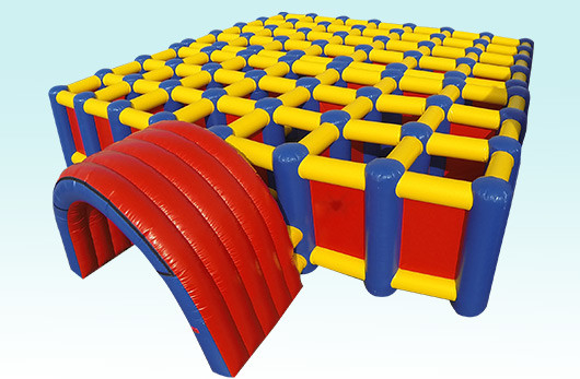 Interactief Spel Opblaasbaar Maze With Full Digital Printing