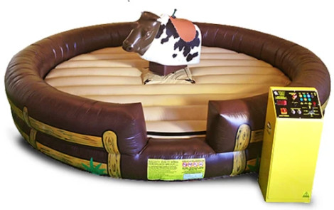 De opblaasbare Mechanische Gekke Stier van de Matrasrodeo voor Pretpark