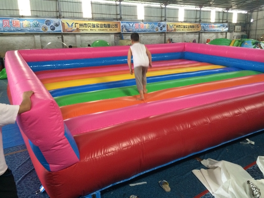 Van de Sprongmat bouncy pad gymnastic sport van DWF Opblaasbaar de Luchtspoor