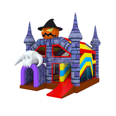 De Uitsmijterhuis van kinderenpvc Opblaasbaar het Springen Kasteel voor Halloween-Festival