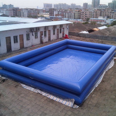 Van de het Waterpool van het Pretparkgeteerde zeildoek Draagbare de Rechthoekslag - voeg omhoog samen