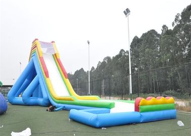 Duurzame Lange Reuze Opblaasbare Waterdia voor Volwassen Grootte 60*15*12m