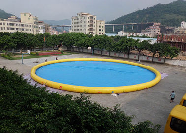 Het aangepaste Zwembad van de Familie Grote Opblaasbare Tuin voor Slag - omhoog Waterpark