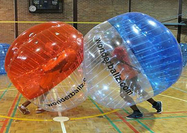 Grappig Openlucht Opblaasbaar Speelgoed, Opblaasbare Menselijke Bumperballen met Embleemdruk