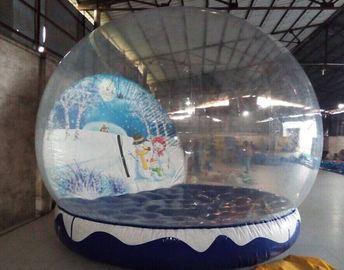 De opblaasbare Bol van de Kerstmissneeuw, pvc-Bal van Geteerd zeildoek de Opblaasbare Kerstmis voor Openlucht