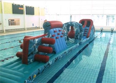 Het opwekken van Opblaasbare Hinderniscursus die de Opblaasbare Cursus van de Waterhindernis voor Spelen drijven