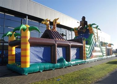 De extreme Cursus van de Pret Opblaasbare Hindernis, 0.55mm de Uitsmijter van de de Hinderniscursus van pvc