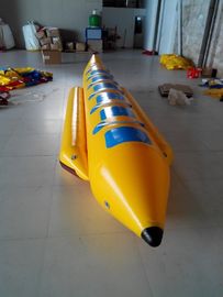 Het enige Speelgoed van het Steeg Opblaasbare Water, pvc-de Boot van de Geteerd zeildoekbanaan Towable voor Persoon 6