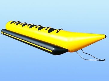Pretpark 6 de Banaanboot van het Persoons Opblaasbare Water met de ventilator van Ce/UL-