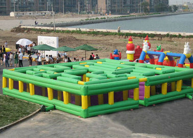 Reuze Opblaasbare Interactieve Spelen/Pretpark Opblaasbaar Labyrint