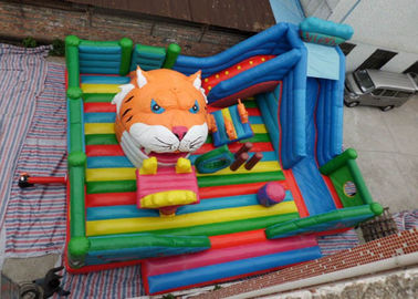 Kasteel van Bouncy van de Hoofdkinderen van de vermaaktijger het Opblaasbare met Dia