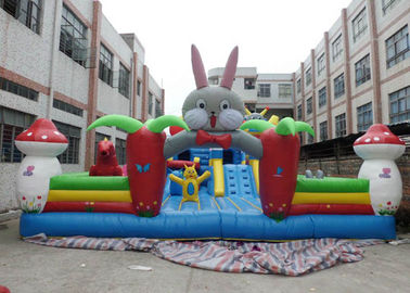 Waterdicht Reuze Opblaasbaar Commercieel Bouncy-Kasteel met Springende Uitsmijter