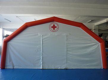 Draagbare 0.65mm het Geteerde zeildoek Opblaasbare Medische Tent van pvc voor het Ziekenhuis, EN71 - 2 - 3