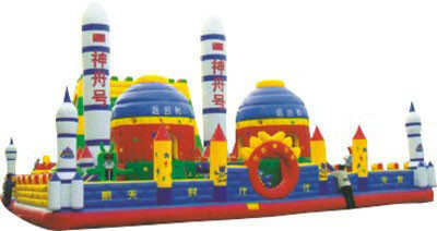 OEM van het Kasteelbouncy van de Kinderen Opblaasbare Uitsmijter het Huis Dubbele Steek