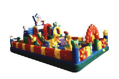 Aangepast Commercieel de Spronghuis van het Grootte Opblaasbaar Pretpark