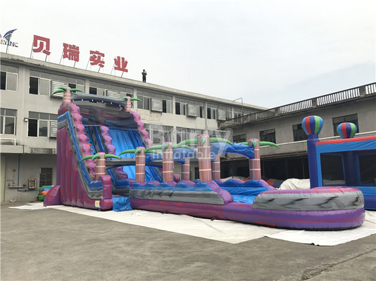 Het volwassen Opblaasbare Screamer van de het Waterdia van Combo Geteerde zeildoek van pvc voor Openlucht