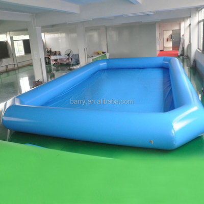 EN71 0.6mm Materieel Opblaasbaar het Zwembad Aangepast Embleem van Pvc